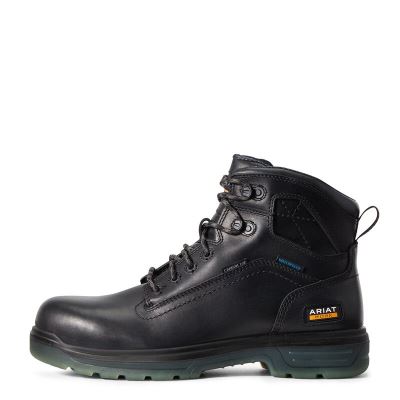 Ariat Turbo 6" H2O CSA Siyah Iş Ayakkabıları Erkek (41183-868)